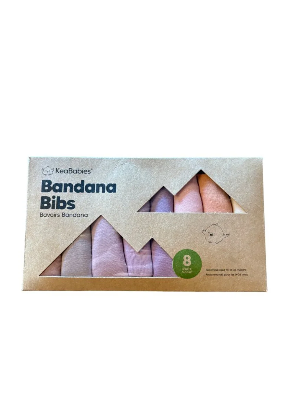 NIB Kea Babies Bandana Bibs Set of 8